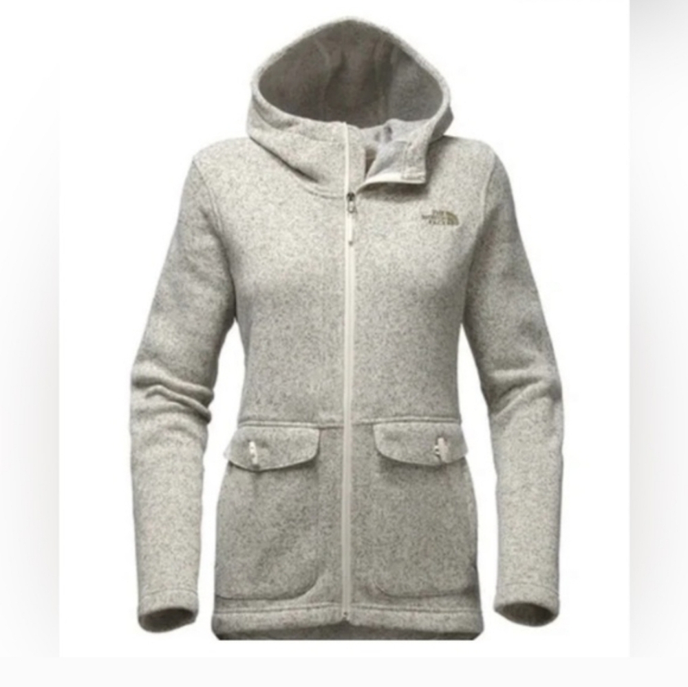 The North Face Crescent Hooded Parka Fleece Jacket